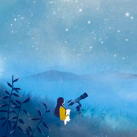 爱上深蓝色眼眸